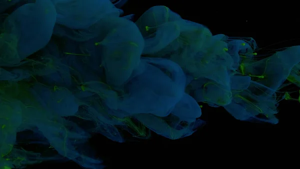 Шикарні Шпалери Робочого Столу Творчий Гіпнотичний Фон Блакитно Зелена Хмара — стокове фото