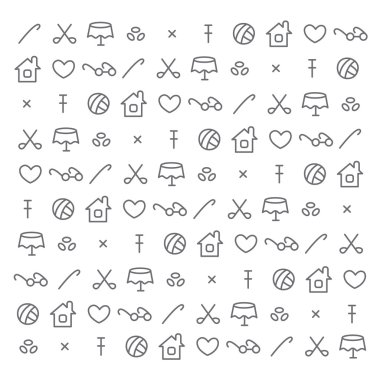 Grandmother icons clipart