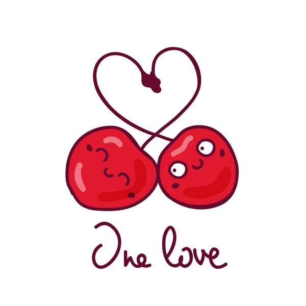 One love — Stock Vector