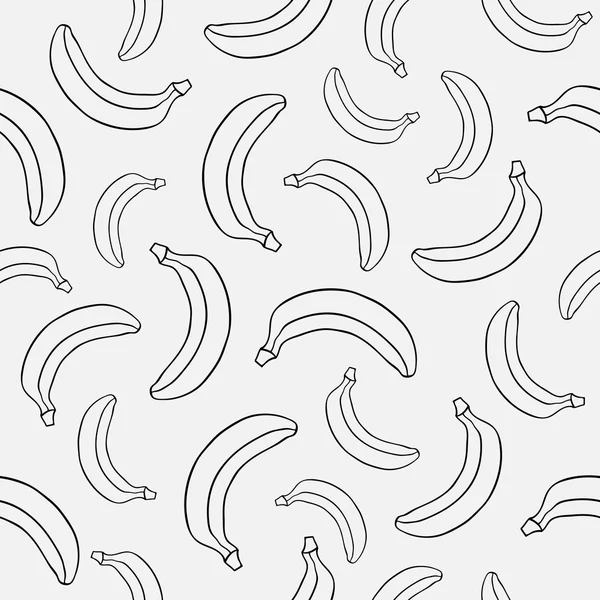 Banana pattern — Stock Vector