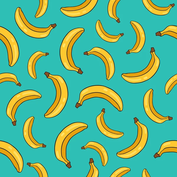 Bananenpatroon — Stockvector