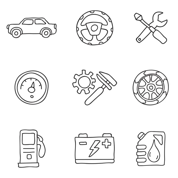 Machine-symbool. Vector iconen — Stockvector