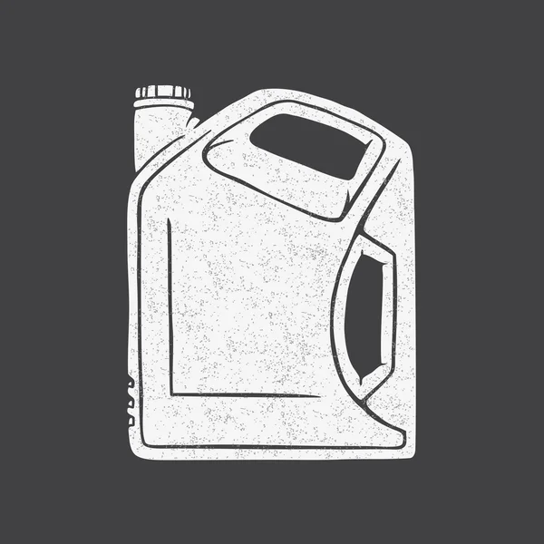 发动机油的罐 — 图库矢量图片