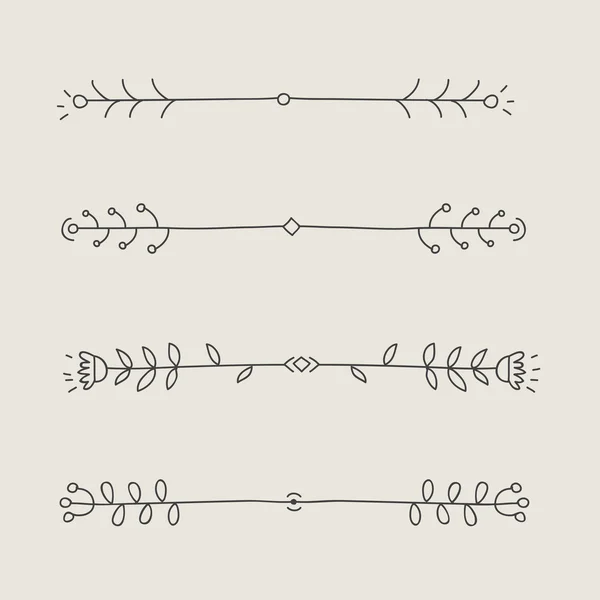 Elementos gráficos para o design. Vetor — Vetor de Stock