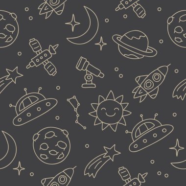 Sorunsuz vektör desen alan simgelerin