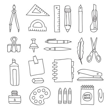 İleti örneği. Vektör simgeler