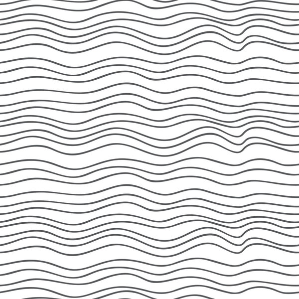 Seamless vector pattern of the waves