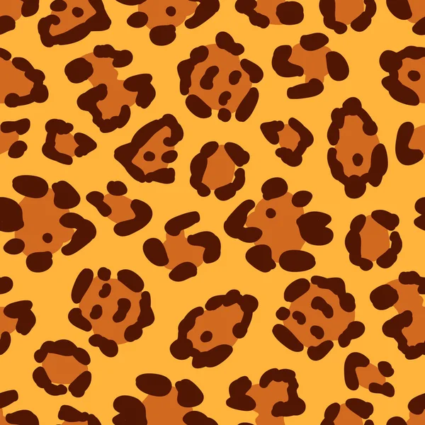 Μοτίβο λεοπάρδαλη δέρματα — Διανυσματικό Αρχείο