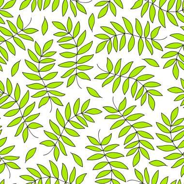 Sorunsuz vektör soyut çiçek desenli 