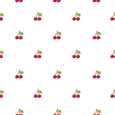 Sorunsuz vektör desen kiraz