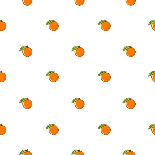 Sorunsuz vektör desen portakal — Stok Vektör