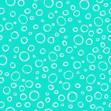 Çevrelerin sorunsuz vektör geometrik desen