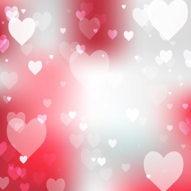 Kalpli soyut arkaplan.  