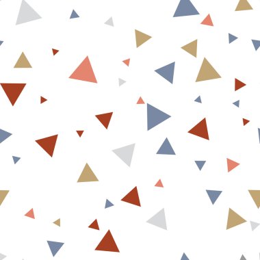 İskandinav üçgenler seamless modeli. Geometrik doku arka plan
