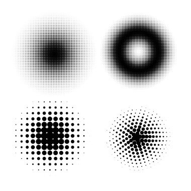 Soyut yarı ton tek renkli arka plan