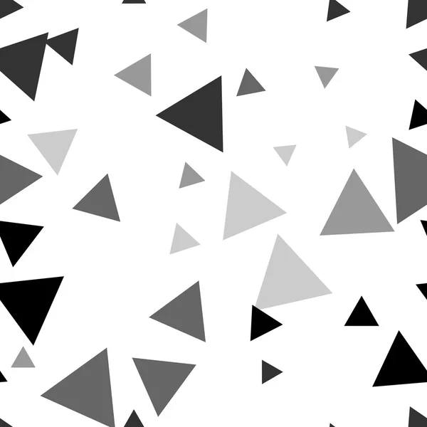 Scandinavian triangles seamless pattern. Geometric texture background — Stock Vector