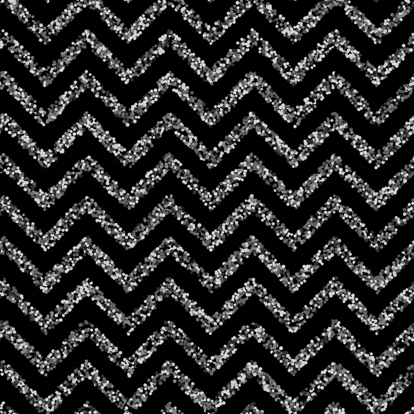 Skandinávská vzor bezešvé černé a bílé s trojúhelníky — Stockový vektor