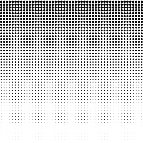 Abstracte halftone monochromatische achtergrond — Stockvector