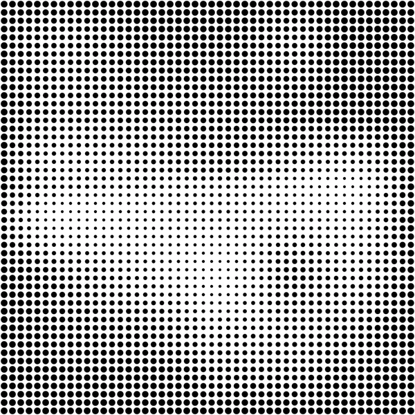 Abstracte halftone monochromatische achtergrond — Stockvector