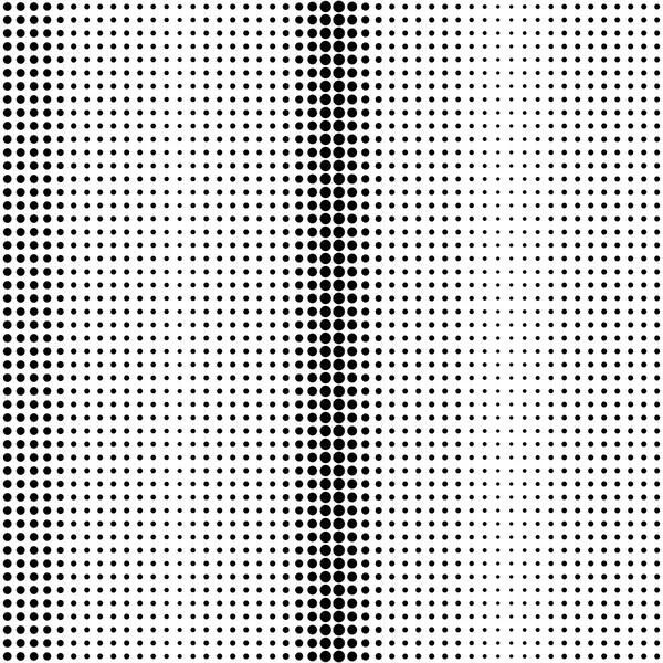 Abstract halftone monochromatic background — Stock Vector