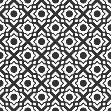 Siyah ve beyaz kusursuz desen