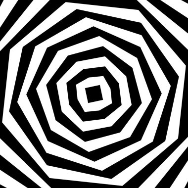 Siyah ve beyaz göz yanılsaması