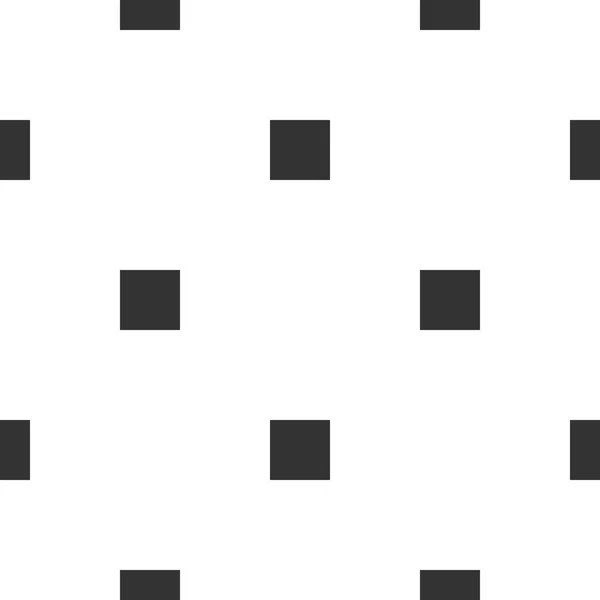 Чорно-білий безшовний візерунок квадратів — стоковий вектор