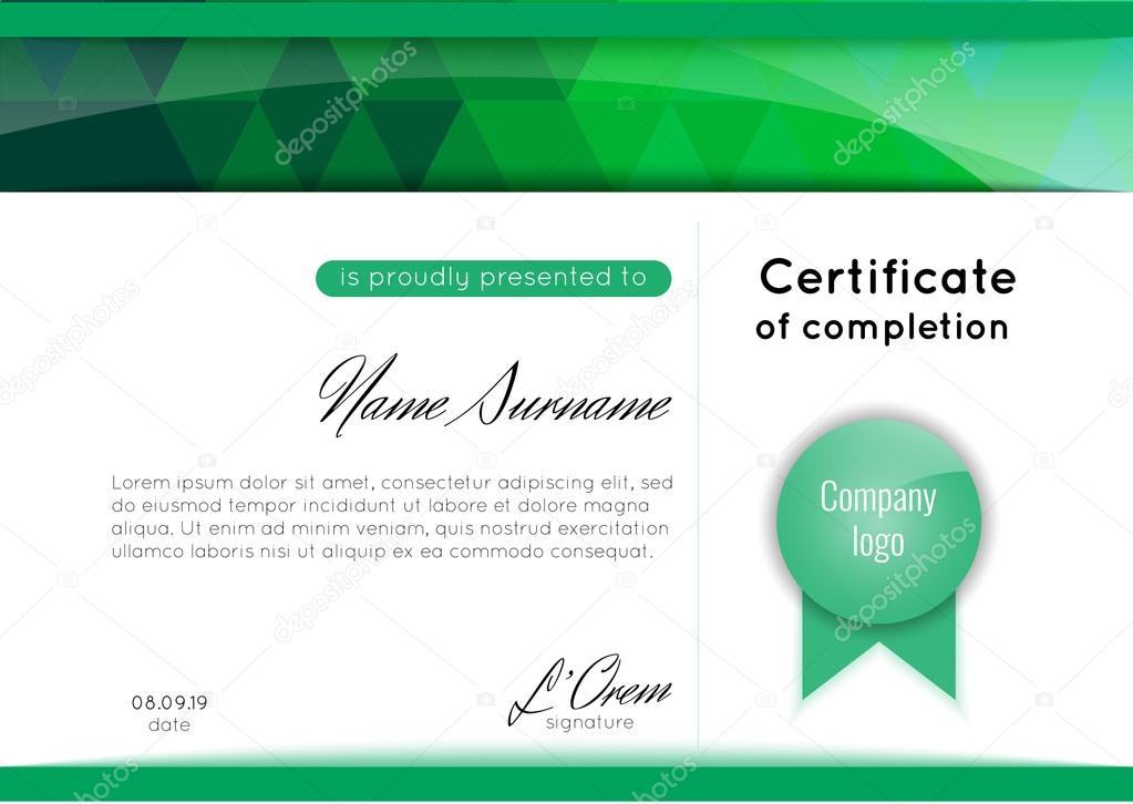 graduation certificate of appreciation