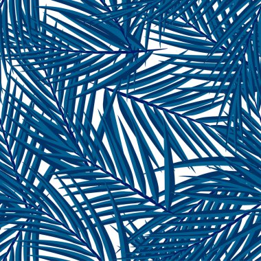 Sorunsuz palmiye ağacı desen. Soyut doğa arka plan.  