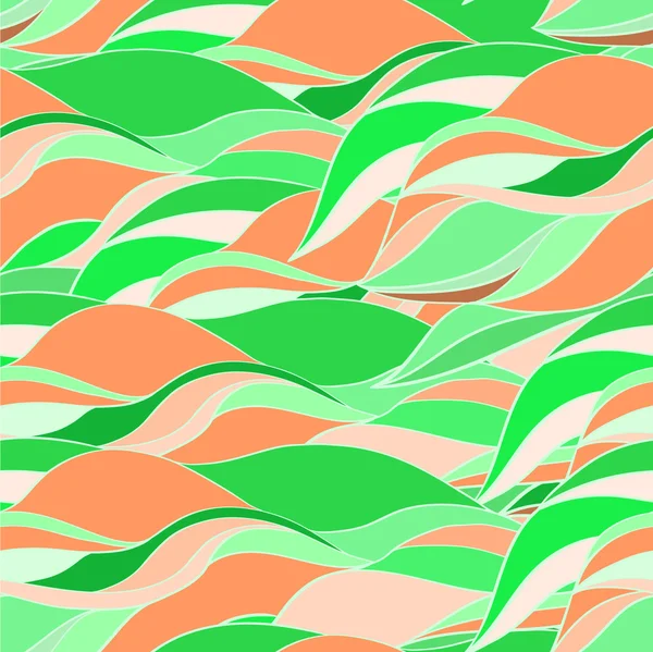 Fondo abstracto con ondas — Vector de stock