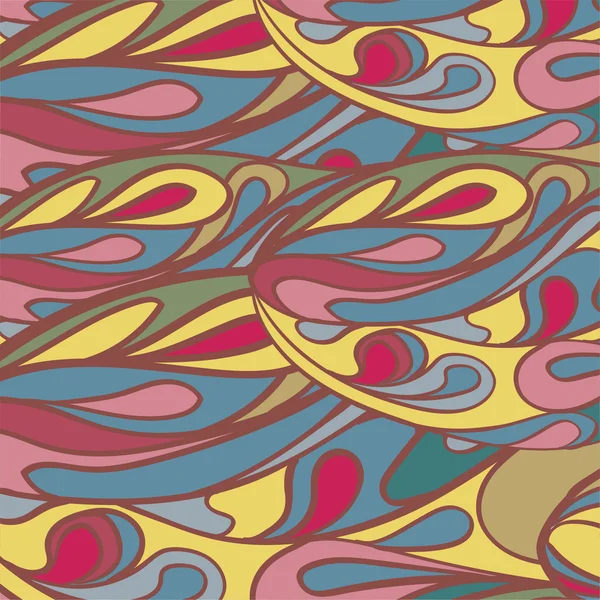 Patrón ondulado abstracto — Archivo Imágenes Vectoriales