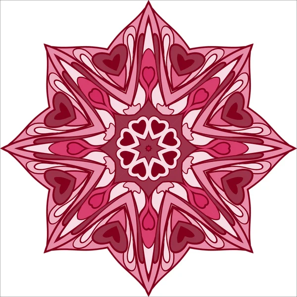 Circulaire abstract ornament — Stockvector