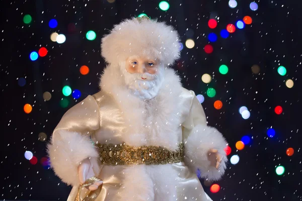 Santa Claus with the snow — Stock Photo, Image