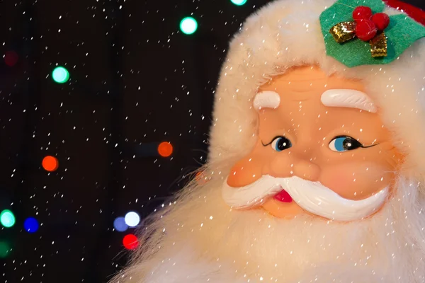 Weihnachtsmann mit dem Schnee — Stockfoto