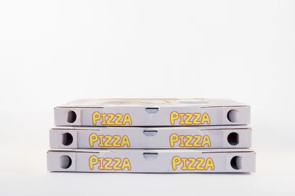 Kartonu pro pizzu — Stock fotografie