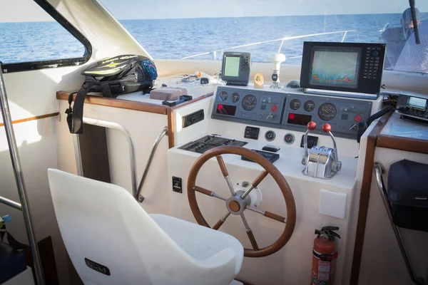 The yacht cabin — Stock Photo, Image