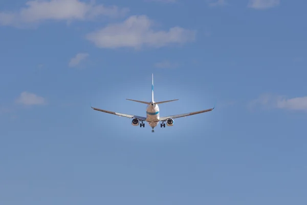 A Plane flying — Stock Photo, Image