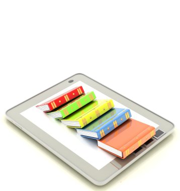 Kavram kitapları laptop