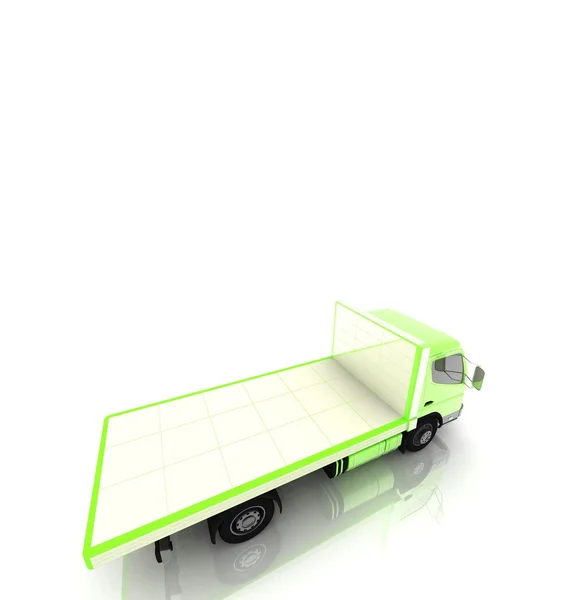 Concetto di camion di consegna — Foto Stock