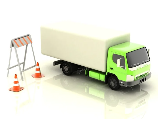 Concept vrachtwagen — Stockfoto