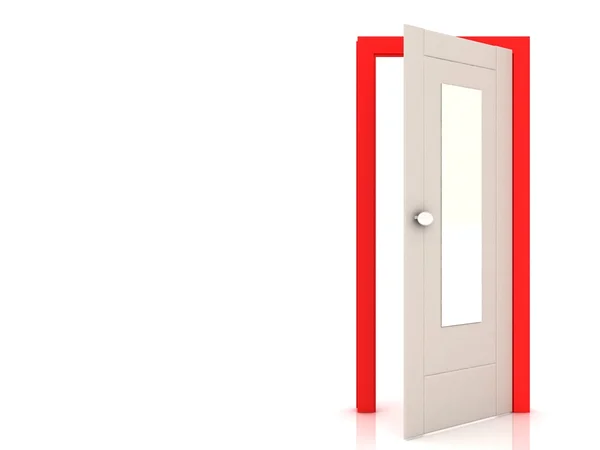 Öppen dörr koncept — Stockfoto