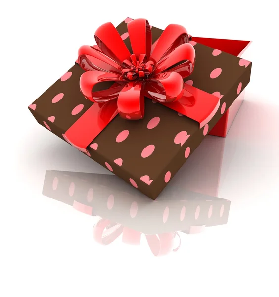 Rutan, gift box — Stockfoto