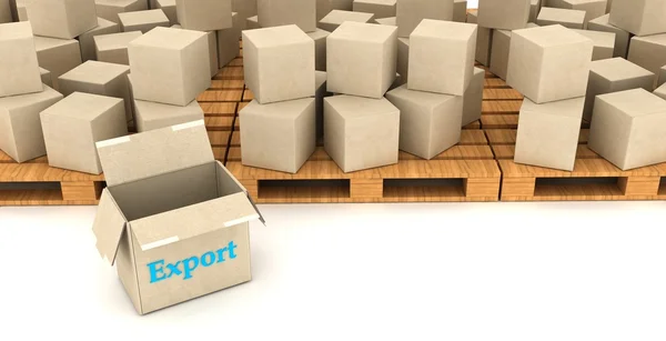 Export — Stock fotografie