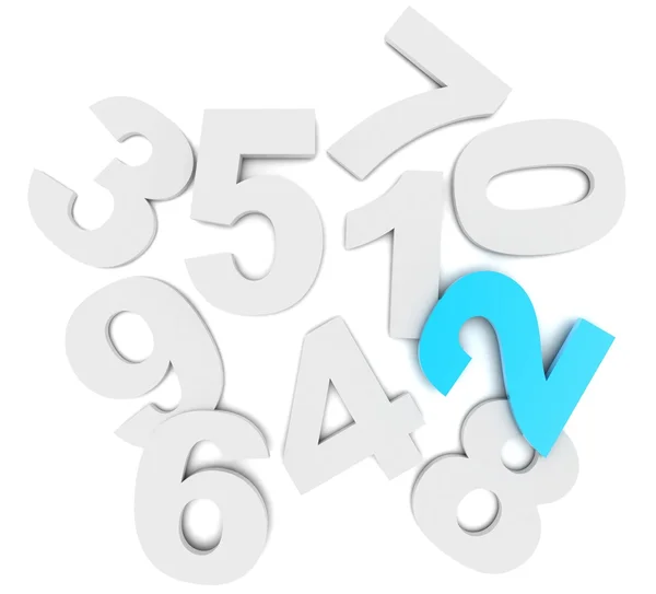 Number — Stock Photo, Image