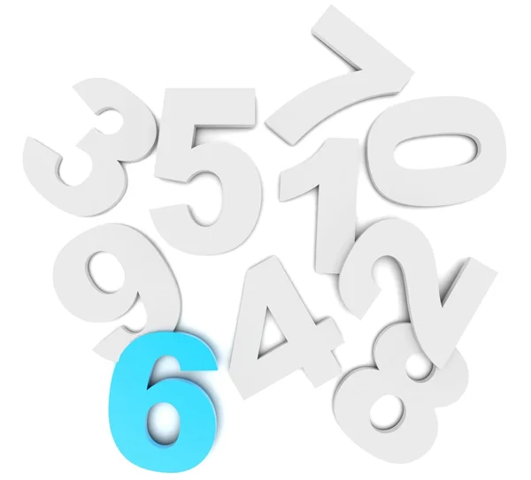 Number — Stock Photo, Image