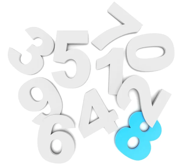 Concept number — Stock Photo, Image