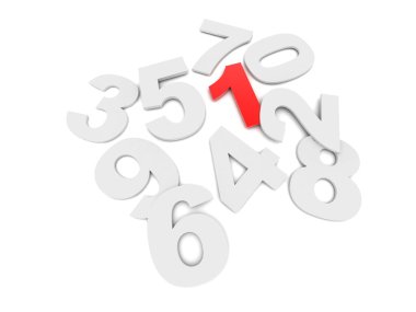 kırmızı beyaz 3d kavramı anlamak