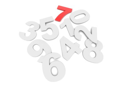 kırmızı beyaz 3d kavramı anlamak