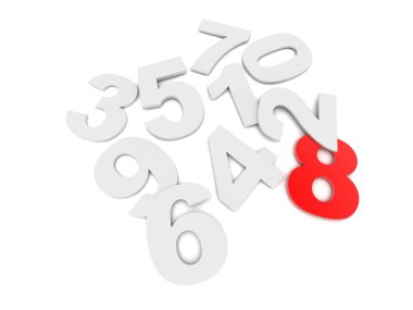 kırmızı beyaz 3d kavramı anlamak