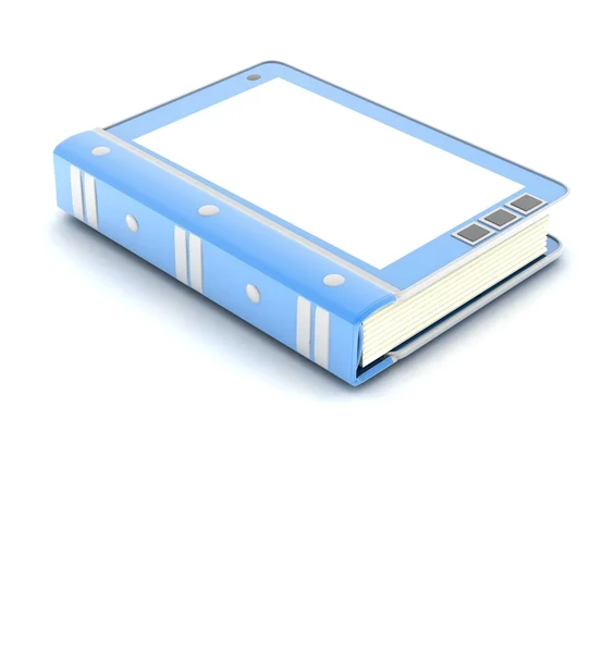 Book  concept of the tablet — Stock Photo, Image